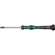 Wera 2050 Ph Screwdriver For Phillips Screws For Electronic Applications, Ph 1x60-mm.