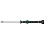 Wera 2055 Pz Screwdriver For Pozidriv Screws For Electronic Applications, Pz 1x80-mm.