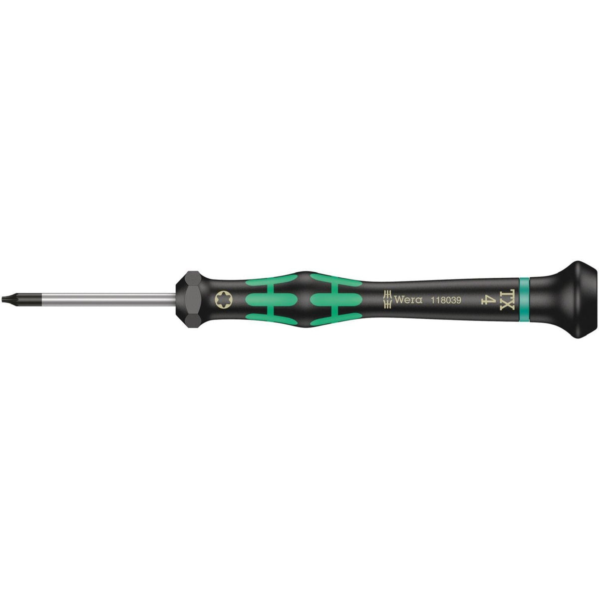 Wera 2067 Torx Screwdriver For Torx Screws For Electronic Applications, Torx 4x40-mm.