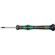 Wera 2054 Screwdriver For Hexagon Socket Screws For Electronic Applications, 0.7x40-mm.