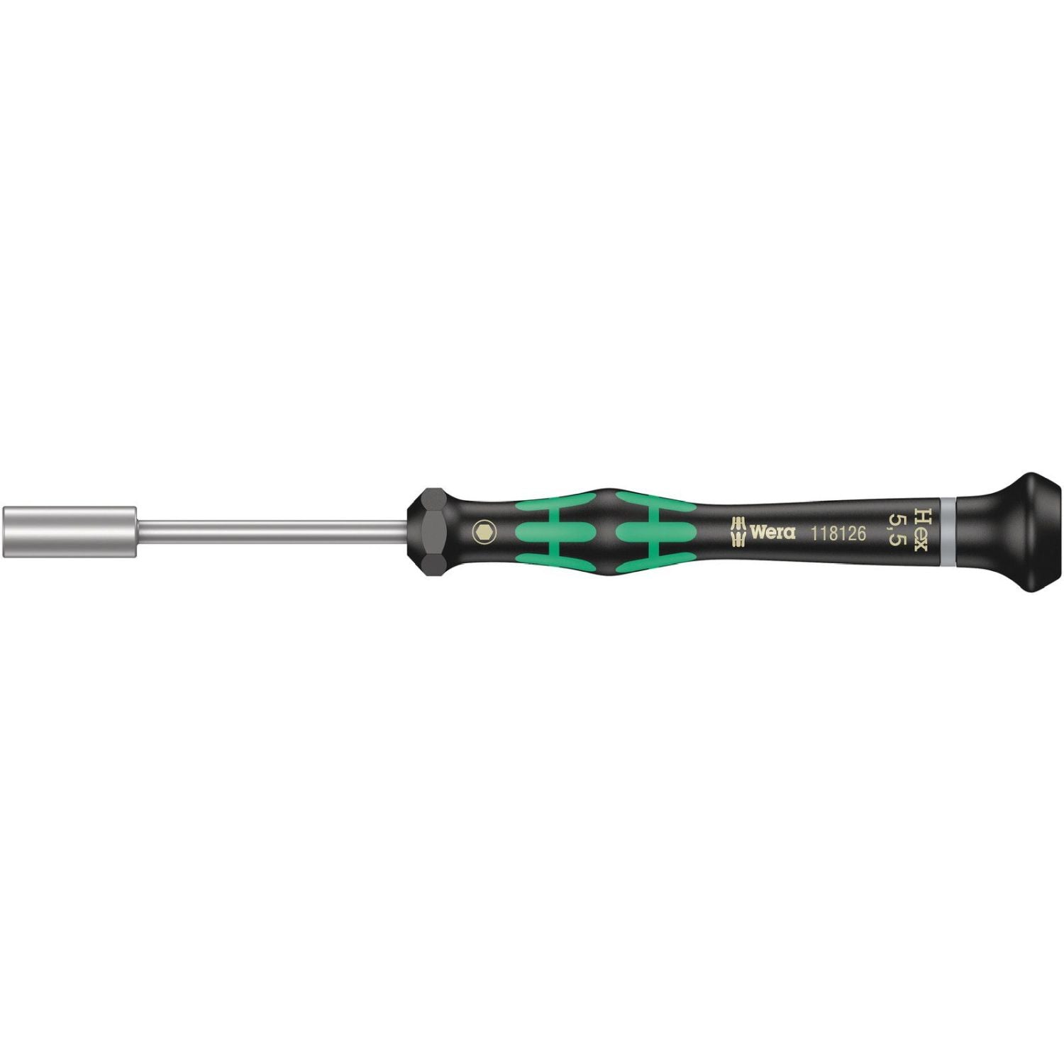 Wera 2069 Nutdriver For Electronic Applications, 4.5x60-mm.