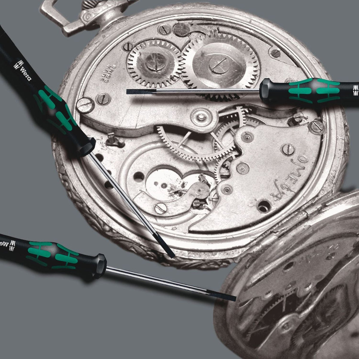 Wera 2069 Nutdriver For Electronic Applications, 3/16-in.x60-mm.