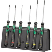 Wera 2035/6 A Screwdriver Set And Rack For Electronic Applications, 6-Pieces
