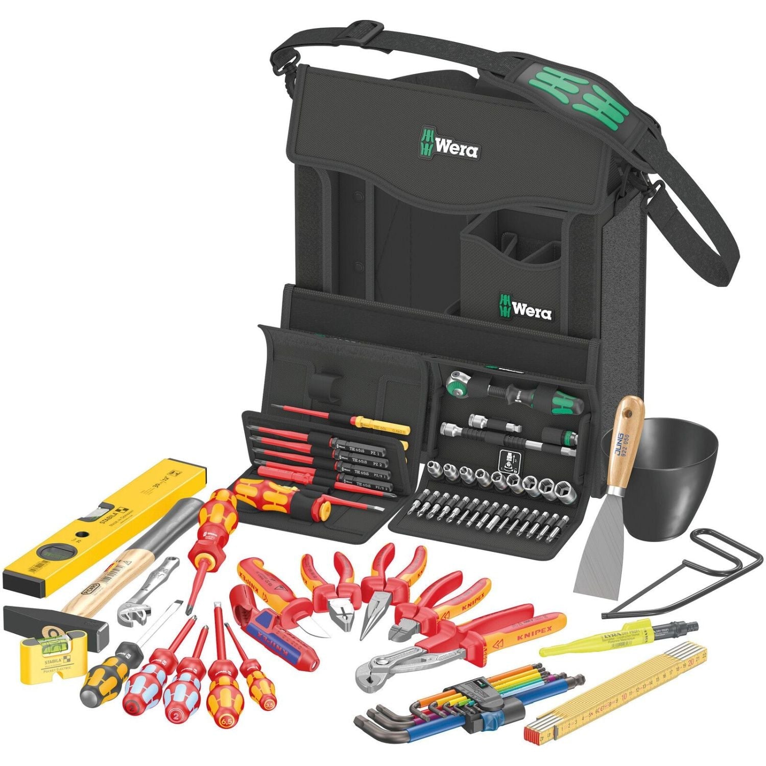 Wera Wera 2Go E 1 Tool Set For Electricians, 73-Pieces
