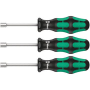 Wera 395 Ho/3 Sanitary Nutdriver Set, 3-Pieces