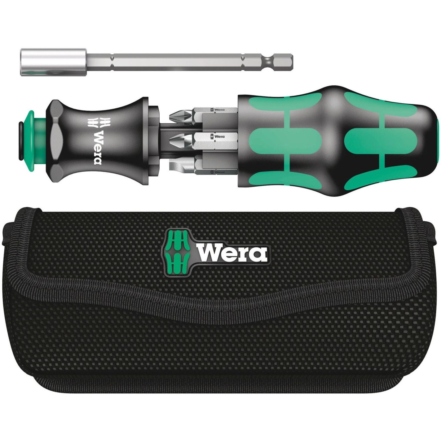 Wera Kraftform Kompakt 28 With Pouch, 6-Pieces