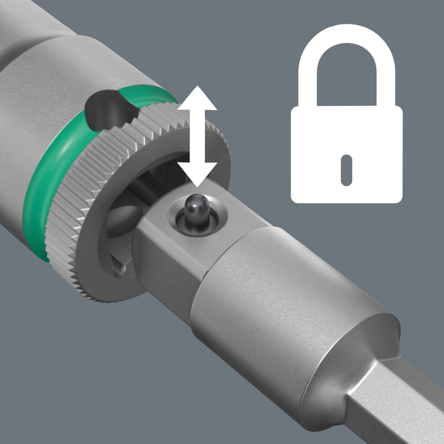 Wera 870/1 Adaptor, 1/4-in.x25-mm.