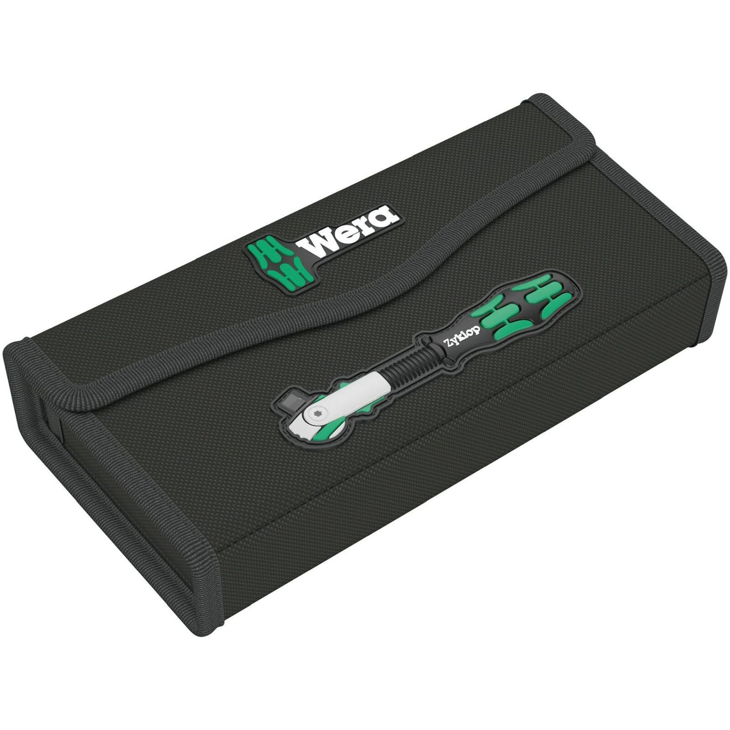 Wera 9474 Textile Box 8000 B Zyklop Speed 3/8", Empty, 240x40x108-mm.
