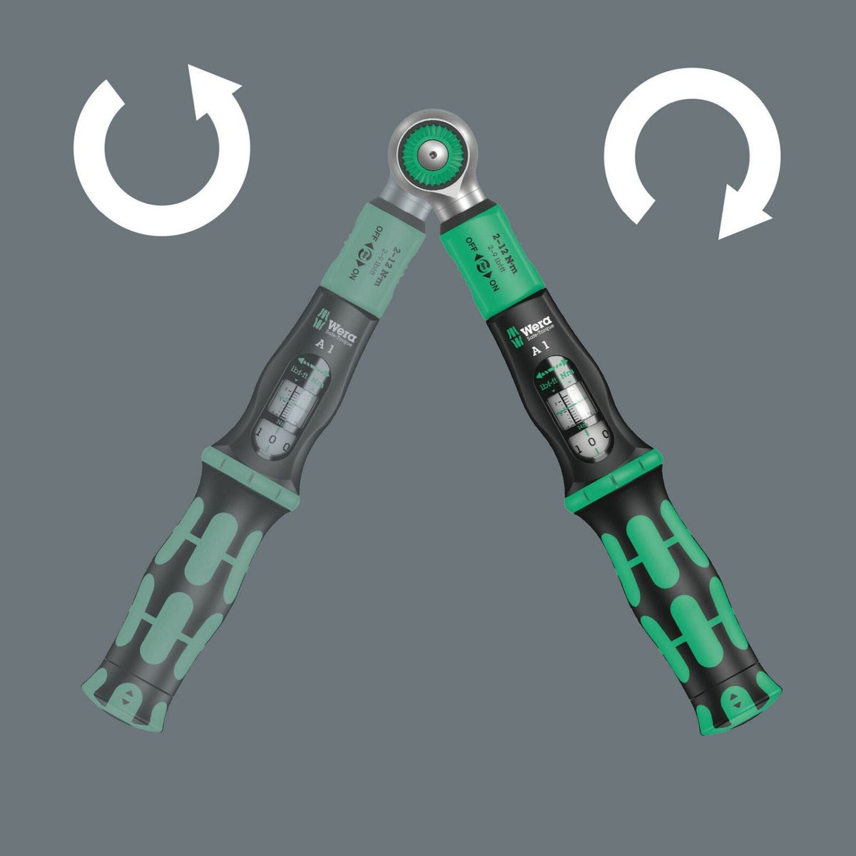 Wera Safe-Torque A 1 Shk Set 1, 1/4-in. Square Head, 2-12 Nm, 20-Pieces