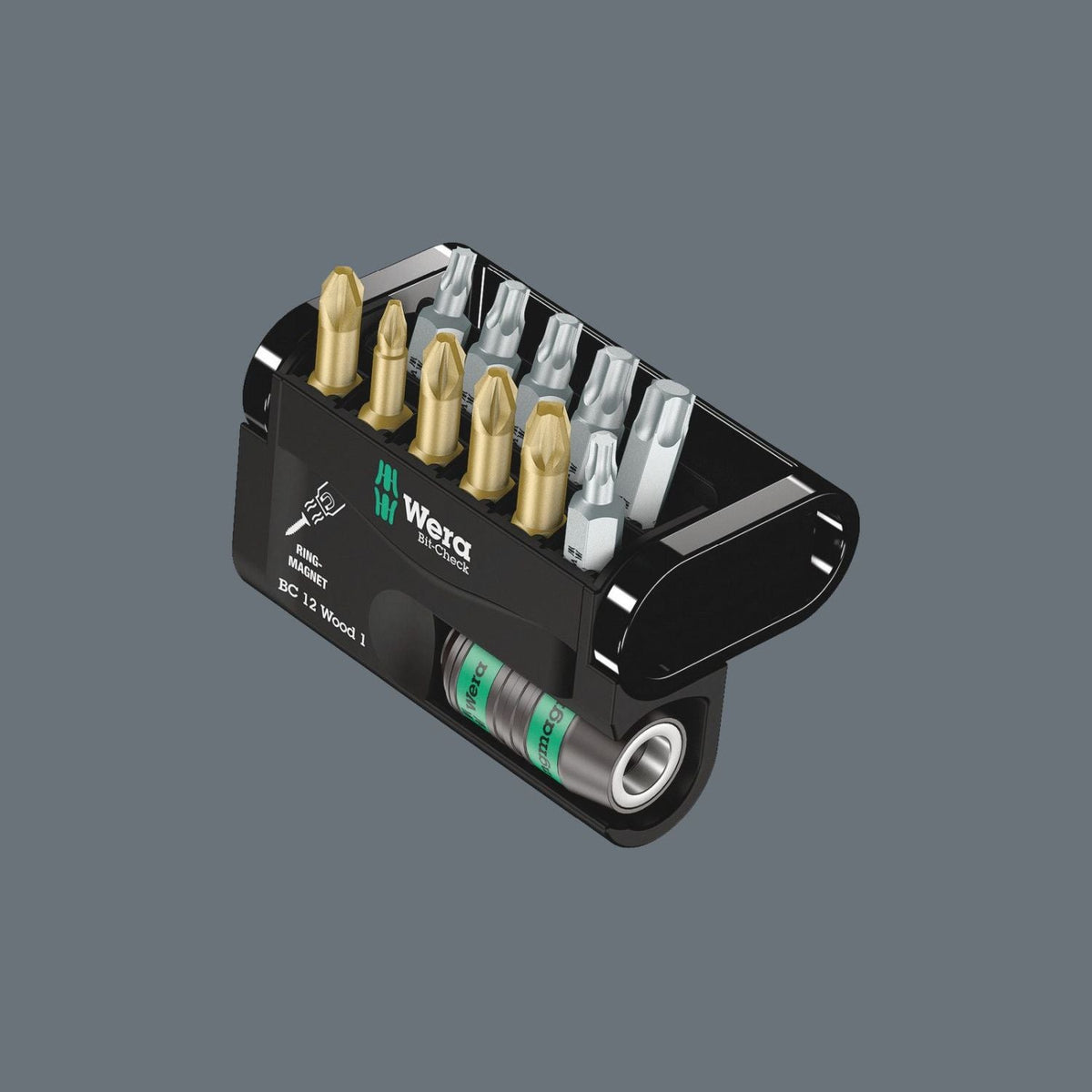 Wera Bit-Check 12 Wood 1 SB, 12-Pieces