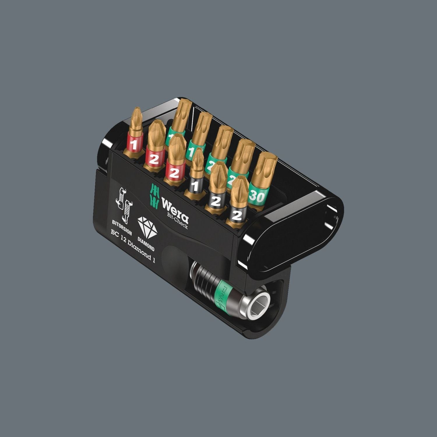 Wera Bit-Check 12 Diamond 1 SB, 12-Pieces