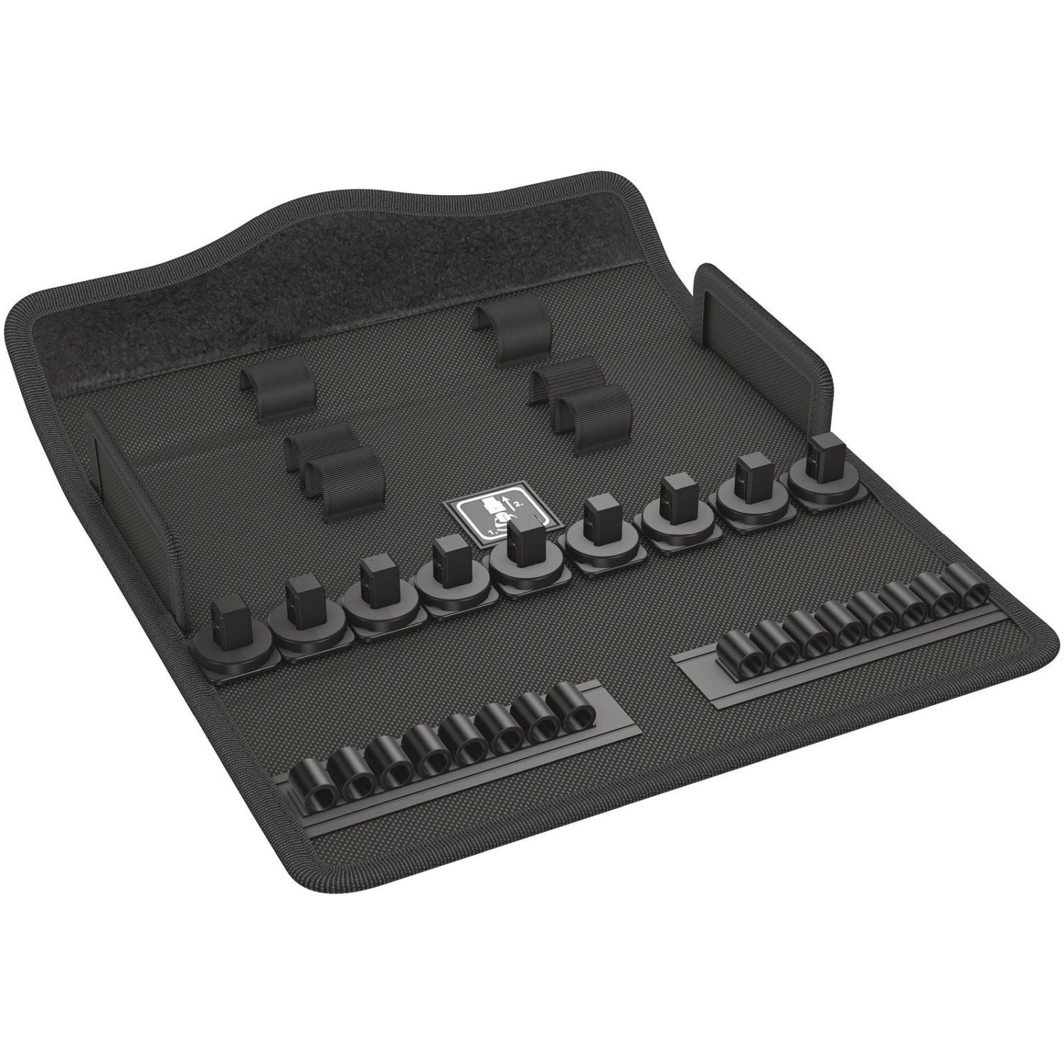 Wera 9462 Textile Box 8003 Zyklop B 29, Empty, 240x32x91-mm.