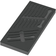 Wera 9830 Foam Insert 6000 Joker Set 1, Empty, 172x30x392-mm.