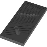 Wera 9833 Foam Insert 6001 Joker Switch Set 1, Empty, 172x30x392-mm.