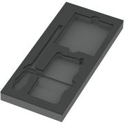 Wera 9850 Foam Insert Kraftform Kompakt And Tool-Check Plus Set 1, Empty, 172x30x392-mm.