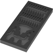 Wera 9852 Foam Insert Kraftform Kompakt Ratchet Set 1, Empty, 172x30x392-mm.