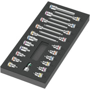 Wera 9723 Foam Insert Zyklop B 3/8-in. Bit Socket Set 1, 22-Pieces