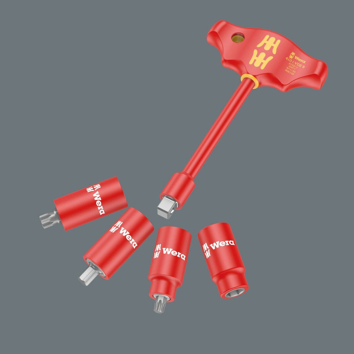 Wera 9726 Foam Insert 8007 B VDE Zyklop VDE Ratchet Set 1, 3/8", 28-Pieces
