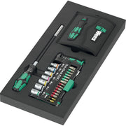 Wera 9750 Foam Insert Kraftform Kompakt And Tool-Check Plus Set 1, 57-Pieces