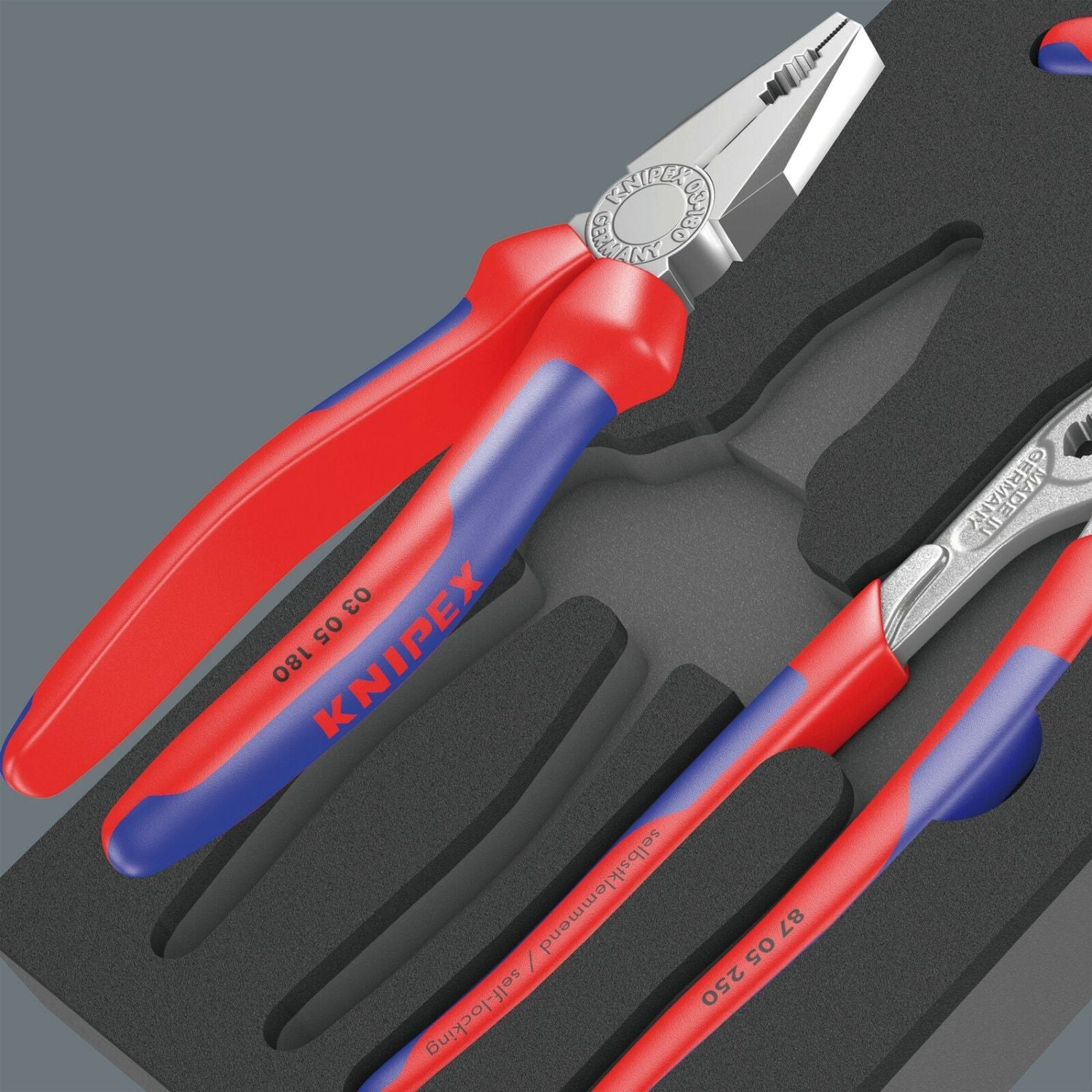 Wera 9780 Foam Insert Knipex Pliers Set 1, 3-Pieces