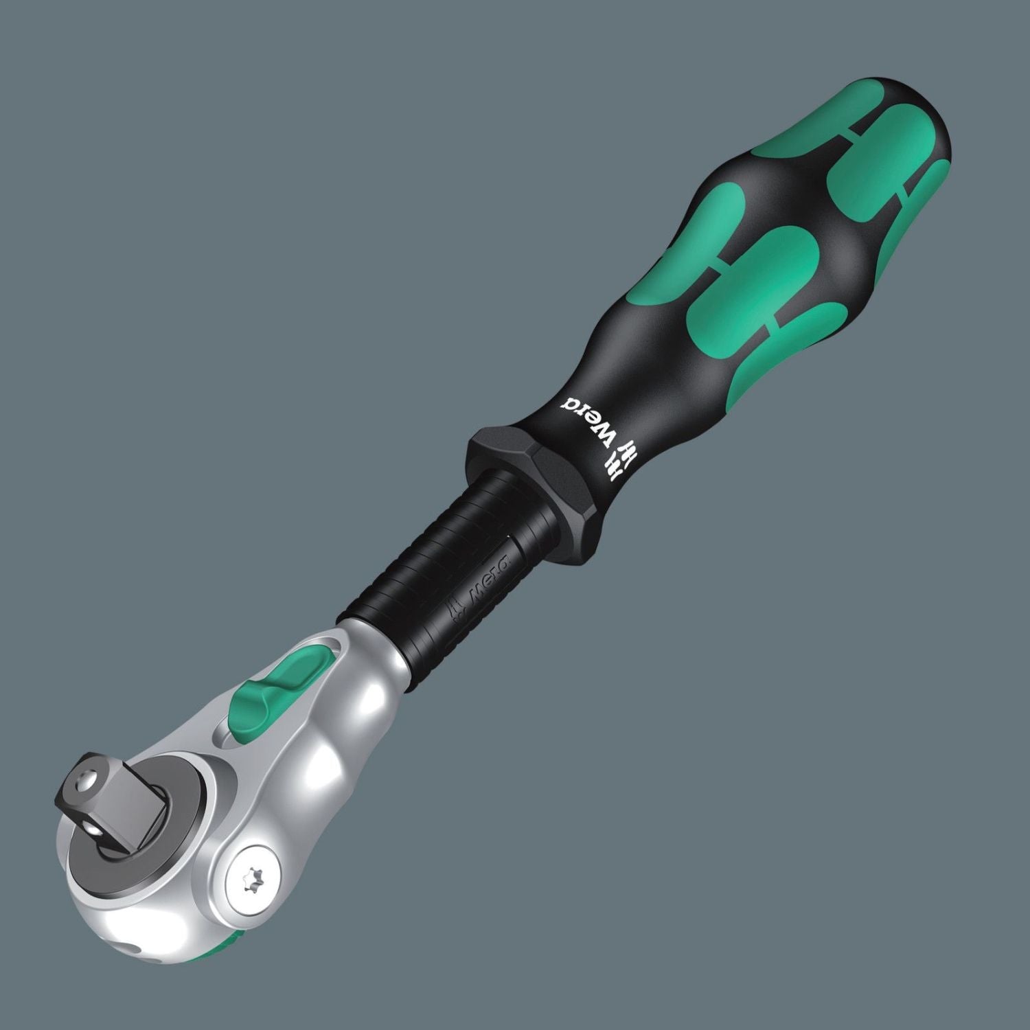 Wera 8100 Sa/Sc 2 Zyklop Speed Ratchet Set, 1/4-in. Drive And 1/2-in. Drive, Metric, 43-Pieces