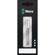 Wera 899/4/1 S Universal Bit Holder With Strong Retaining Ring, 1/4-in.x75-mm.