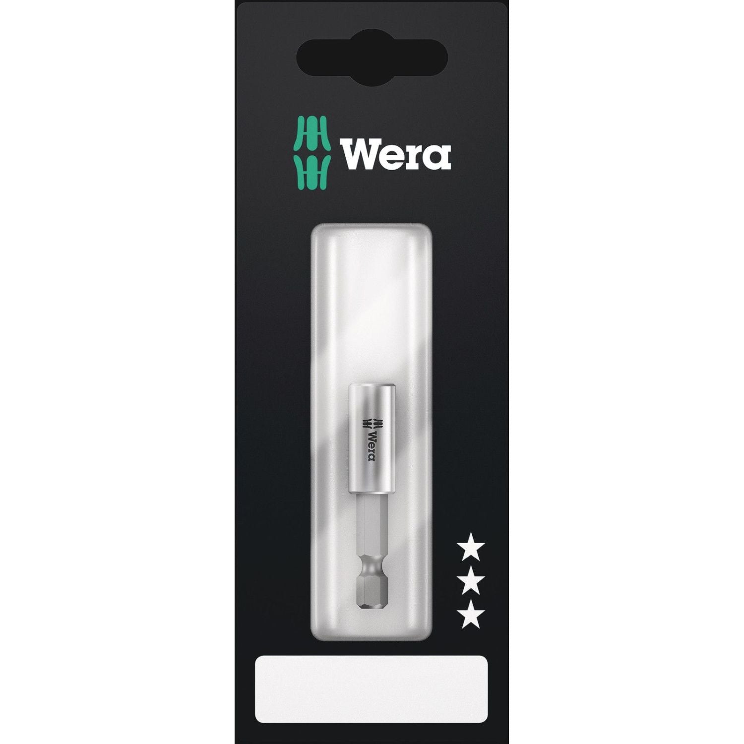 Wera 899/4/1 S Universal Bit Holder With Strong Retaining Ring, 1/4-in.x50-mm.