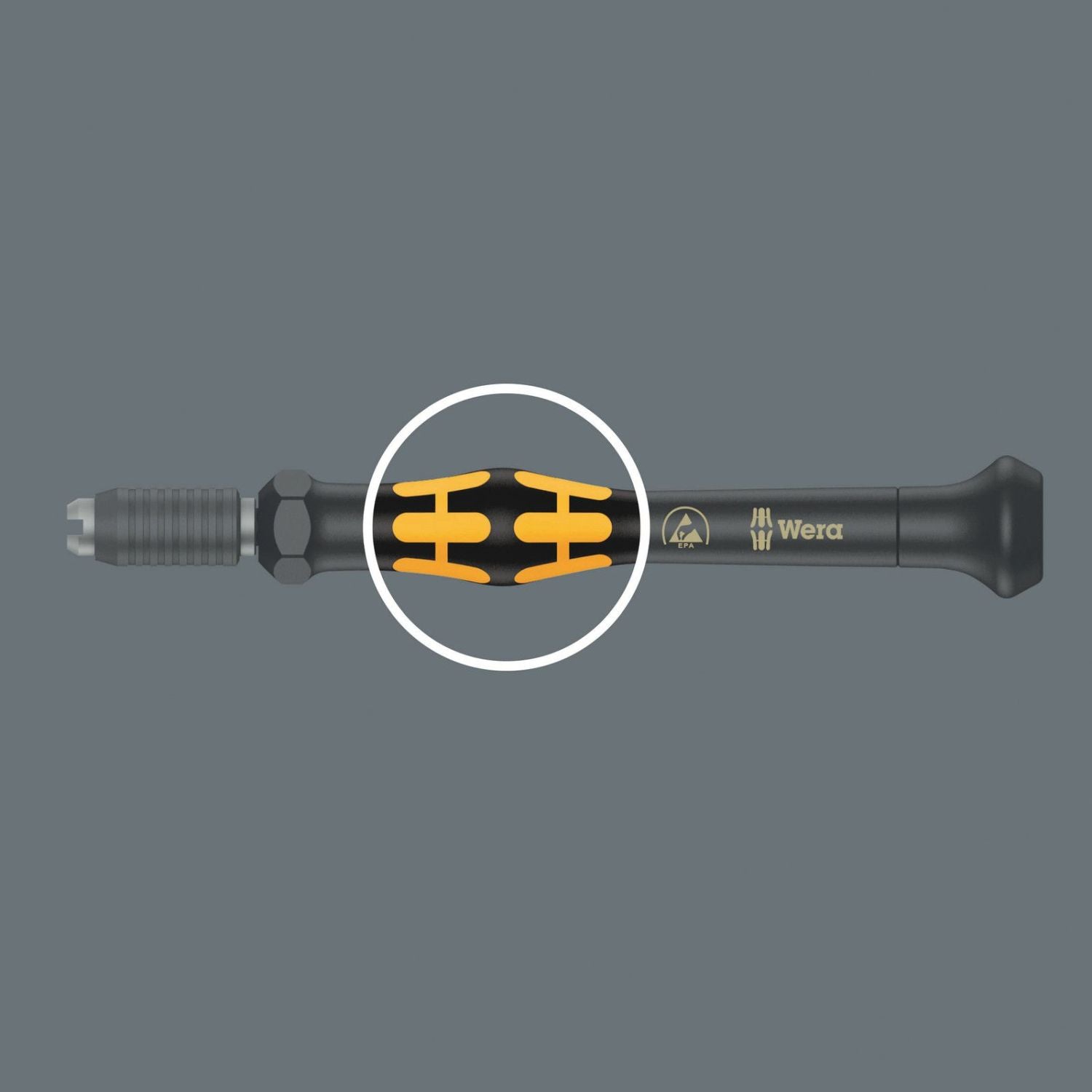 Wera 1013 Kraftform Micro Esd Bitholding Screwdriver, 97-mm.