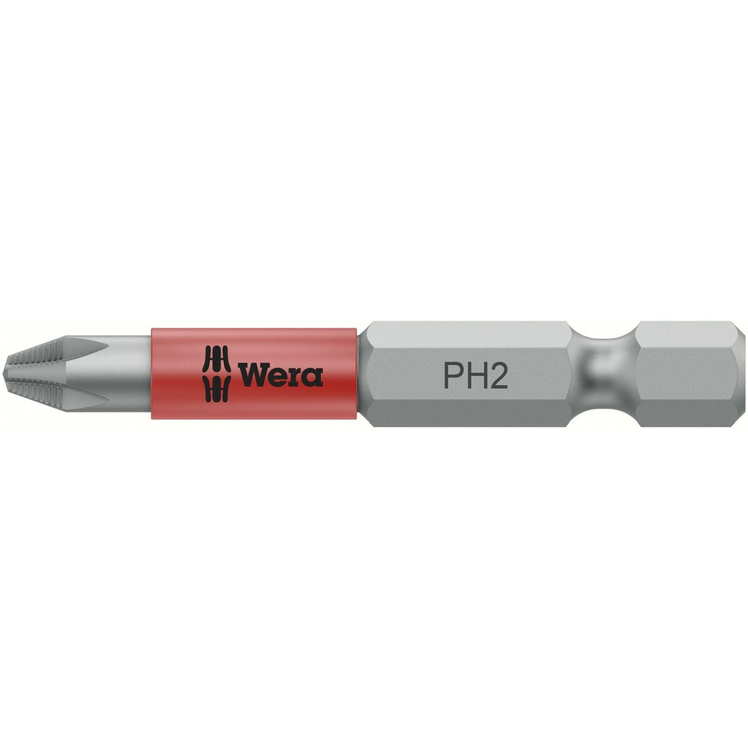 Wera 853/4 Acr Sl Bit With Sleeve, Magnetized, Ph 2x50-mm.