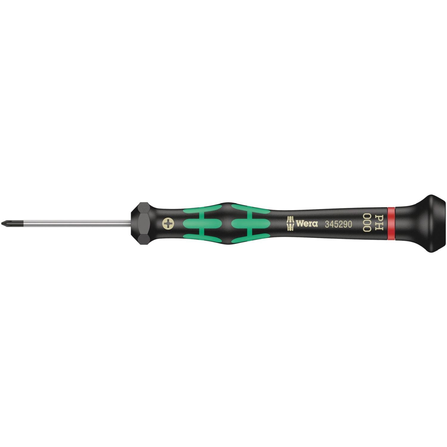 Wera 2050 Ph Screwdriver For Phillips Screws For Electronic Applications, Ph 000x40-mm.