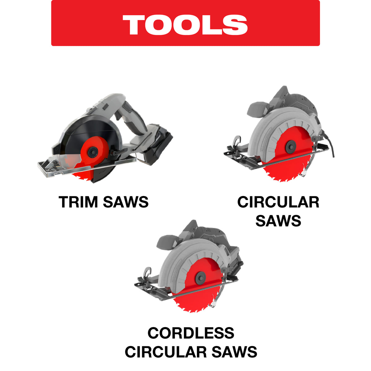 Diablo Tracking Point 6-1/2 in. x 24-Tooth Framing Circular Saw Blade Value Pack (D0624RVP) compatible tools