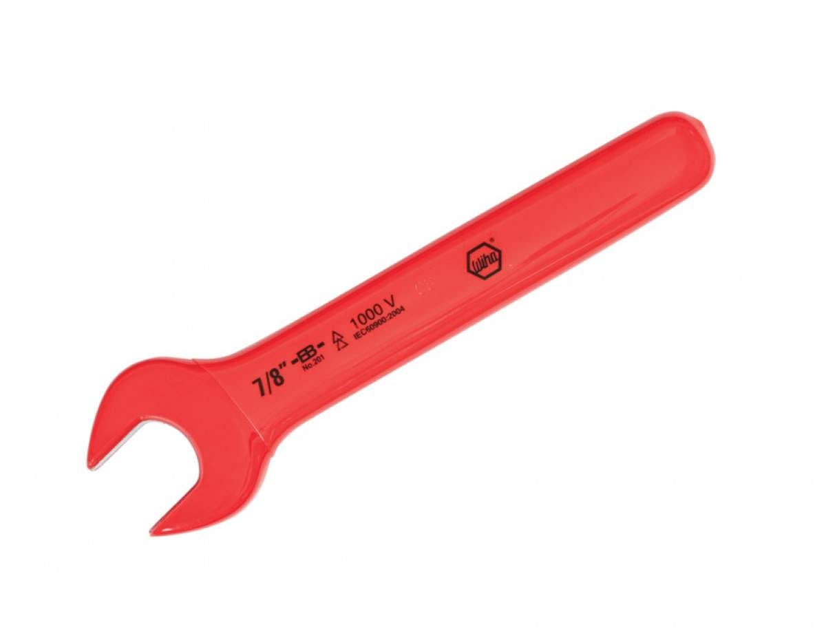 Wiha 20145 Insulated Open End Wrench 7/8"