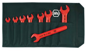 Wiha 20192 Insulated Open End Wrench 8 Piece Inch Set