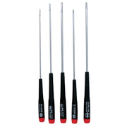 Wiha 26192 Precision Long Slotted/Phillips Screwdrivers 5 Piece Set