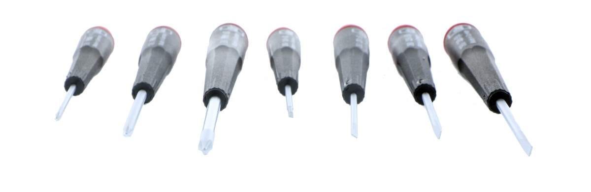 Wiha 26197 Precision Slotted/Phillips Screwdrivers 7 Piece Set