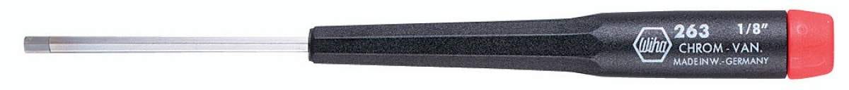 Wiha 26331 Precision Hex Driver 1/8" x 60mm