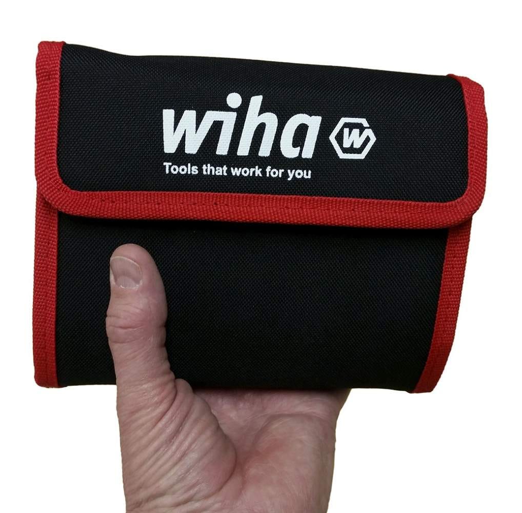 Wiha 28188 Drive-Loc VI Interchangeable Blade 32 Piece Set in Folding Wallet