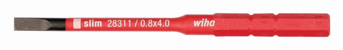 Wiha 28309 Insulated SlimLine Slotted Blade 4.0mm