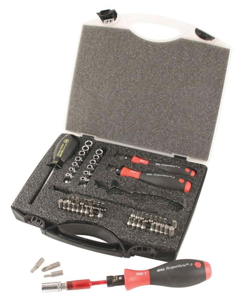 Wiha 28589 Torque Control 59-Piece Set - 1 to 50 In/lbs.