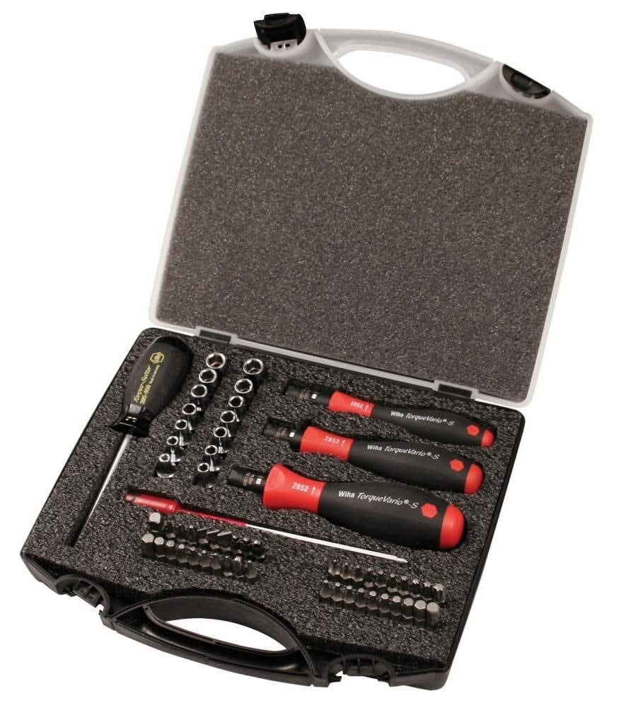 Wiha 28589 Torque Control 59-Piece Set - 1 to 50 In/lbs.