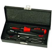 Wiha 28595 Adjustable Torque Control 53-Piece Bit Set - 10-50 Inch Pounds