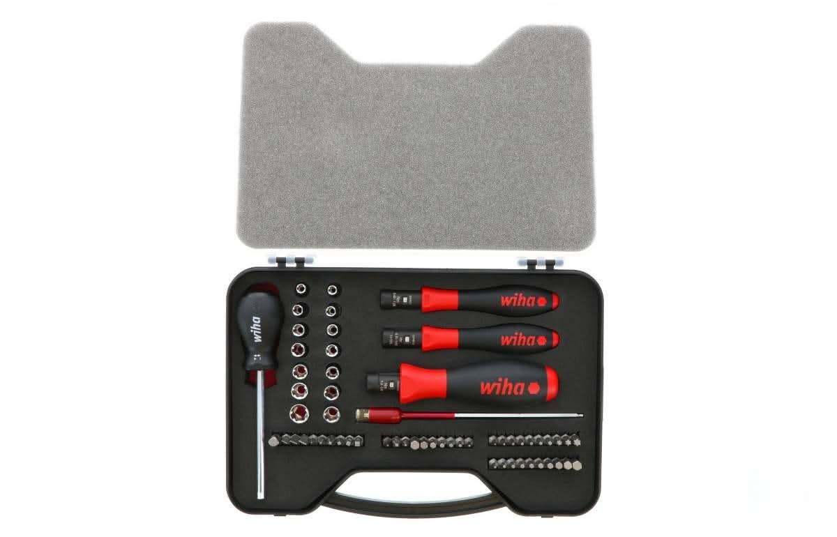 Wiha 28689 TorqueControl 59 Piece Bit Set Nm.