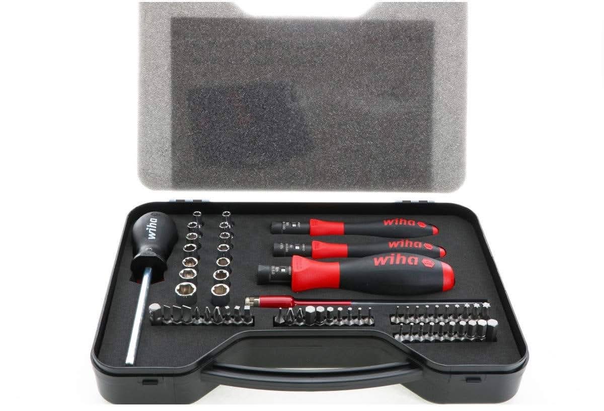 Wiha 28689 TorqueControl 59 Piece Bit Set Nm.