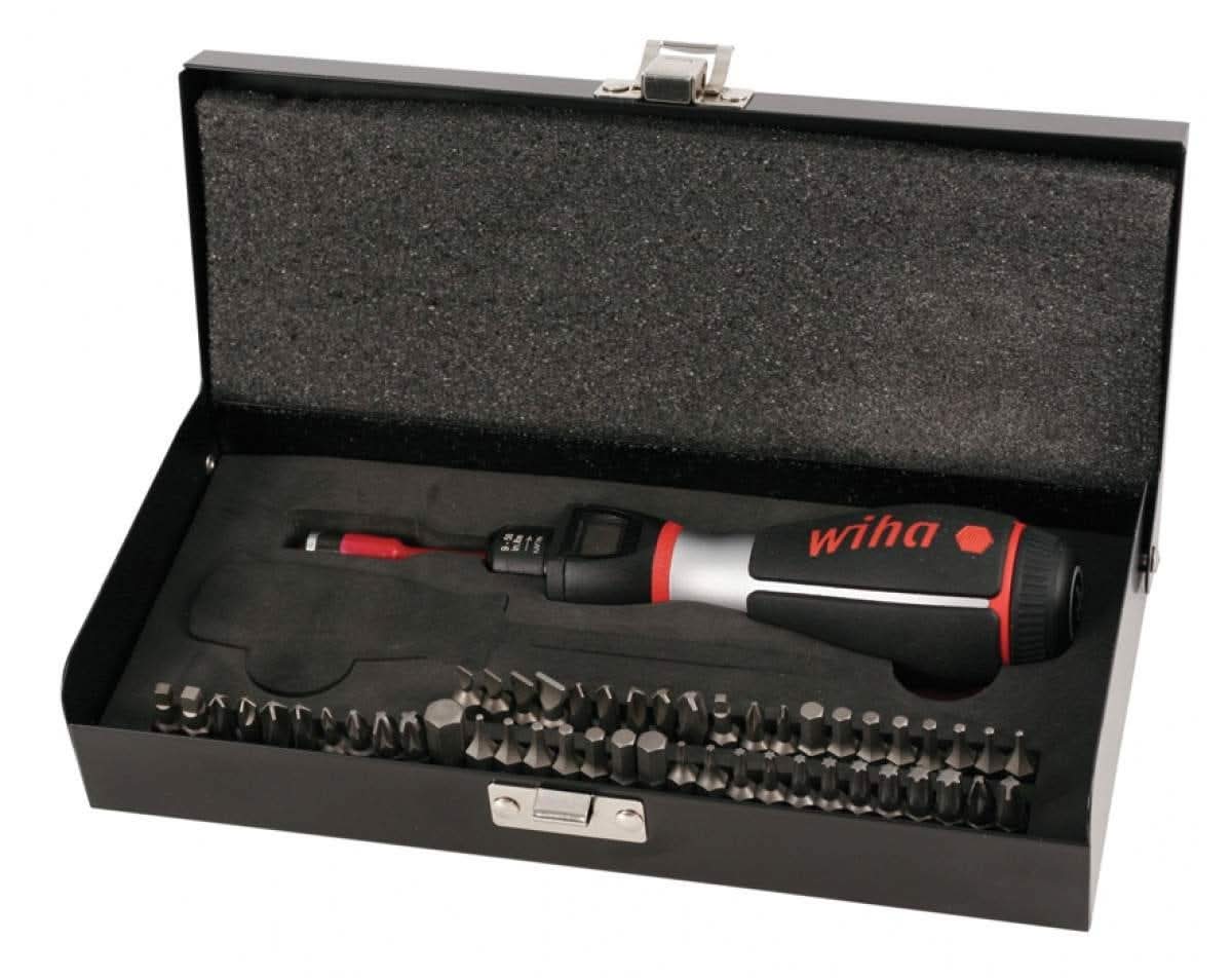 Wiha 28896 iTorque 52 Piece Bit Set 9-45in/lbs