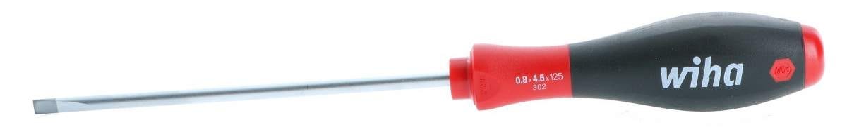 Wiha 30211 SoftFinish Slotted Driver 4.5 x 125mm
