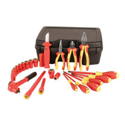 Wiha 31495 Insulated 3/8" Drive Socket 24 Piece Inch Set
