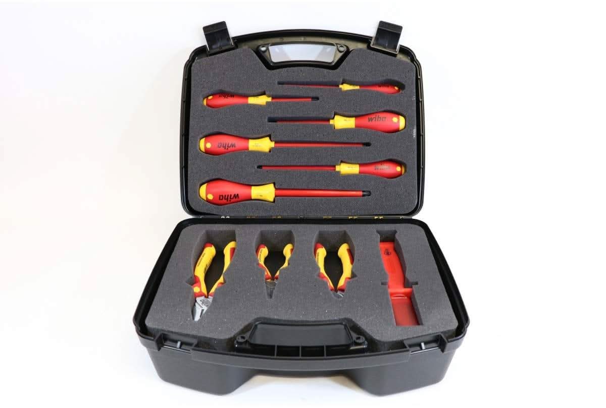 Wiha 31495 Insulated 3/8" Drive Socket 24 Piece Inch Set