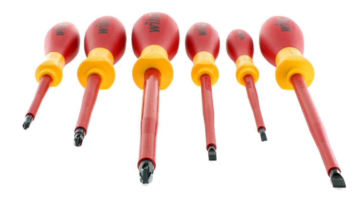 Wiha 32092 Insulated Slotted/Phillips Screwdrivers 6 Piece Set