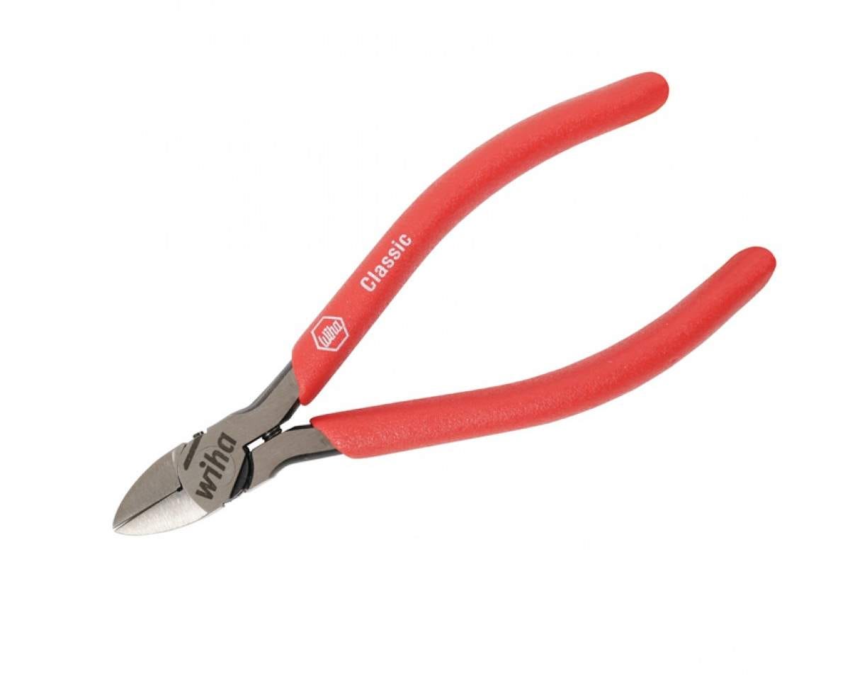 Wiha 32613 Precision Flush Cutting Mechanic's Cutters With Return Spring 5"