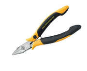 Wiha 32704 ESD Safe Precision Small Tapered Head With Hollow Ground Back Flush Cutters